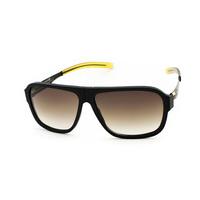 Ic! Berlin Sunglasses A0557 Power Law Black-Rough - Brown-Sand Coated