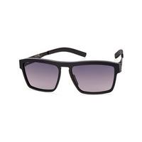 ic berlin sunglasses a0625 franck cs black rough black to grey