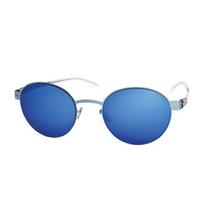 Ic! Berlin Sunglasses M1237 Claude Electric-Light-Blue - Royal-Blue Mirror