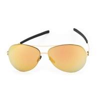 ic berlin sunglasses m0132 raf s sun gold gold mirror