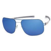 Ic! Berlin Sunglasses M1248 U5 Alex Electric-Light-Blue - Royal-Blue Mirror