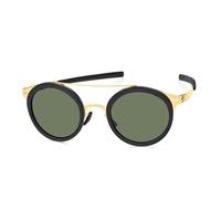 ic berlin sunglasses d0009 katharina l matt gold black matt green
