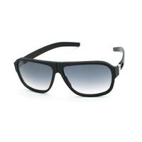 Ic! Berlin Sunglasses A0557 Power Law Black-Rough - Black-Clear
