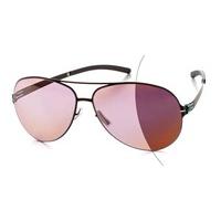 Ic! Berlin Sunglasses M0132 Raf S. Black - Photo-Copper Mirror