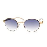 Ic! Berlin Sunglasses M1237 Claude Rose-Gold - Black to Grey