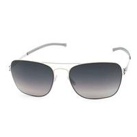 ic berlin sunglasses m0165 die wetterfahne polarized pearl black to gr ...