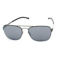 ic berlin sunglasses m0165 die wetterfahne gun metal black mirror