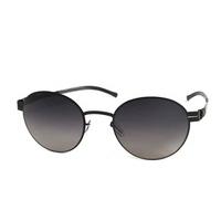 Ic! Berlin Sunglasses M1237 Claude Polarized Black - Black to Grey