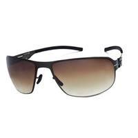 Ic! Berlin Sunglasses M1265 109 Charlottenburg Gun-Metal - Brown-Sand