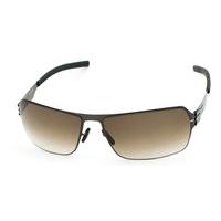 Ic! Berlin Sunglasses M4043 Jesse Gun-Metal - Brown-Sand