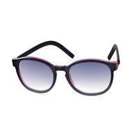 Ic! Berlin Sunglasses A0580 Helene Charcoal-Pink-Rough - Black-Glear
