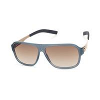 Ic! Berlin Sunglasses A0557 Power Law Rocket-Fuel Washed - Brown-Sand