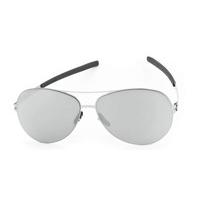 ic berlin sunglasses m0132 raf s chrome silver mirror