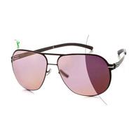 Ic! Berlin Sunglasses M0077 Guenther N. Black - Photo Copper Mirror