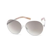 Ic! Berlin Sunglasses M1316 Jazz M. Off-White - Brown-Sand Mirror