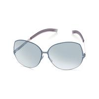 Ic! Berlin Sunglasses M6017 Lundi M Taubenblau - Teal Mirror