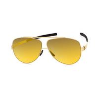 Ic! Berlin Sunglasses M1301 Maik O. Sun-Gold - Yellow Dust Mirror