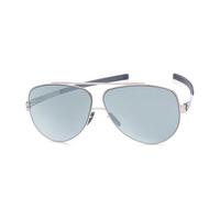 Ic! Berlin Sunglasses M1301 Maik O. Chrome - Teal Mirror