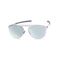 Ic! Berlin Sunglasses M1332 Meike B. Chrome - Teal Mirror