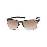 Ic! Berlin Sunglasses M1333 Micha W. Gun-Metal - Brown-Sand