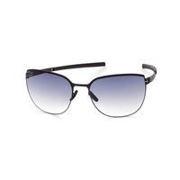 Ic! Berlin Sunglasses M1334 Natalie Z. Black - Black-Clear