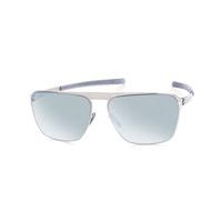 ic berlin sunglasses m1335 sebastian s chrome teal mirror