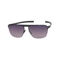 Ic! Berlin Sunglasses M1335 Sebastian S. Polarized Black - Black to Grey Polarized