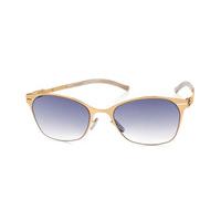 ic berlin sunglasses m1287 tina h rose gold black clear