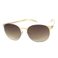 Ic! Berlin Sunglasses M1246 U1 Kotti Rose Gold - Brown Sand