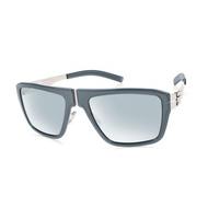 Ic! Berlin Sunglasses D0005 M13 Bjornsonstrabe Chrome-Rocket-Fuel - Teal Mirror