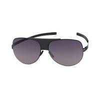Ic! Berlin Sunglasses PH0003 Roadster PH Polarized Black - Black to Grey Polarized