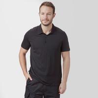 icebreaker mens tech polo shirt black black