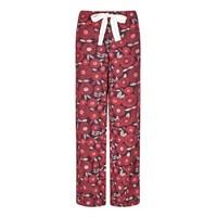 Iceland Cotton Printed Pyjama Bottoms Boysenberry