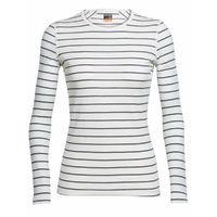 icebreaker womens oasis long sleeve crewe baselayer tops