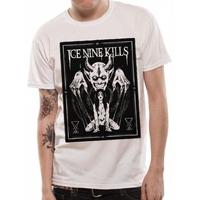 ice nine kills puppeteer mens medium t shirt white