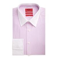 ICW by Jeff Banks Pink Stripe Tailored Shirt 15.5 Pink