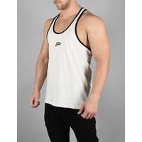 icon stringer vest melange white