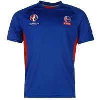 iceland uefa euro 2016 poly training tee royal