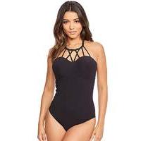 Icon Lattice Shaping Underwired Swimsuit