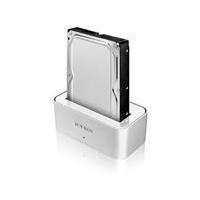 icy box white external usb 20 docking station for 25 and 35 sata hdd w ...