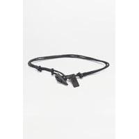 Icon Brand Toggle Bracelet, BLACK