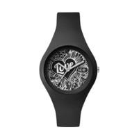 Ice Watch Ice Love Small black doodle (LO.BK.DO.S.S.16)