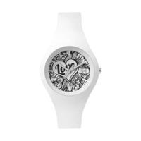 Ice Watch Ice Love Small white doodle (LO.WE.DO.S.S.16)