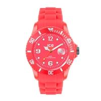 Ice-Watch Neon Red Rubber Strap Red Dial Watch SS.NRD.BB.S.12