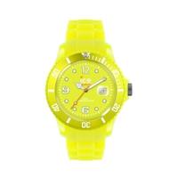 Ice-Watch Neon Yellow Rubber Strap Yellow Dial Watch SS.NYW.S.S.12