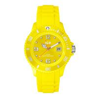Ice-Watch Unisex Neon Yellow Rubber Strap Yellow Watch SS.NYW.U.S.12