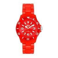 ice watch unisex red plastic red watch sdrdup12