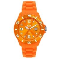 Ice-Watch Steel Orange Rubber Strap Orange Watch SI.OE.S.S.12