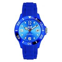 Ice-Watch Unisex Steel Blue Rubber Strap Watch SI.BE.U.S.12