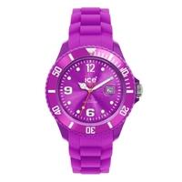 Ice-Watch Purple Rubber Strap Round Purple Watch SI.PE.B.S.12